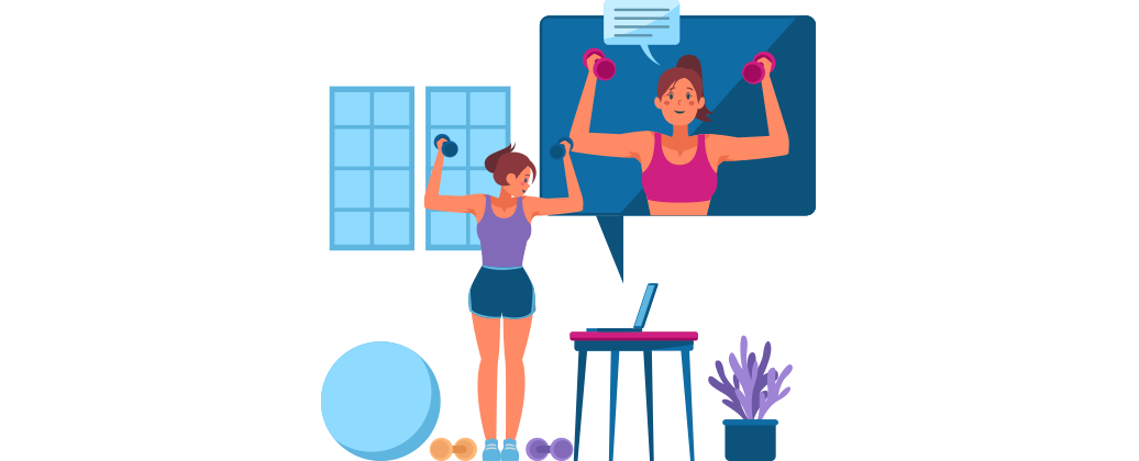 best online female fitness trainer India, Offline female fitness trainer Hyderabad